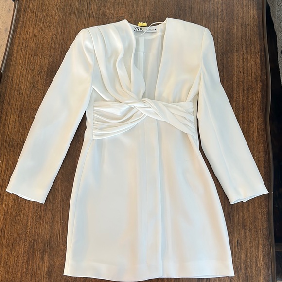 Zara Dresses & Skirts - Zara white dress size Small